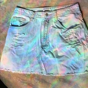 Forever 21 Lightwash Denim Skirt